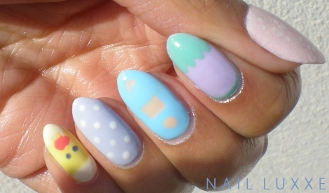 Easter Manicure Nail Art Nails